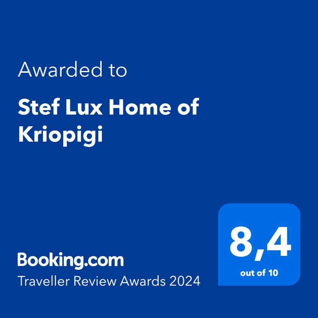 Stef Lux Home Of Kriopigi Exterior foto